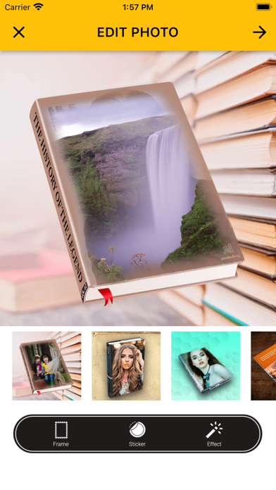 Screenshot #2 pour Book Photo Frame