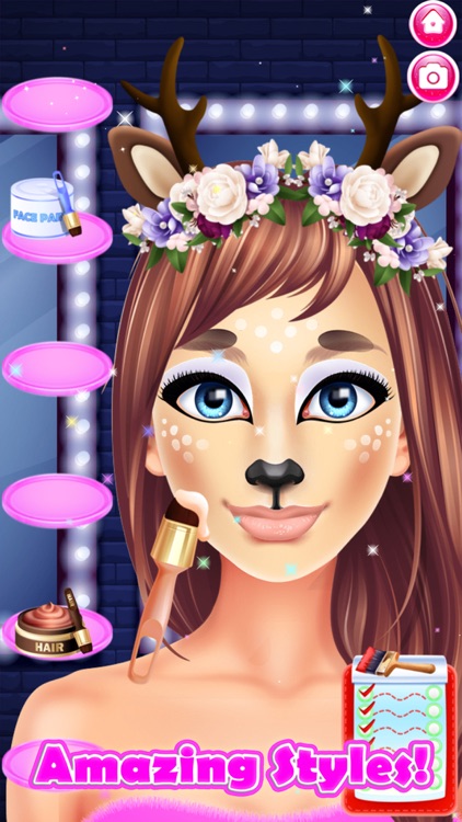 Face Paint Party Makeup Salon screenshot-4