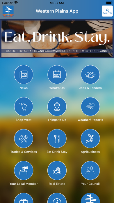 Western Plains App Screenshot