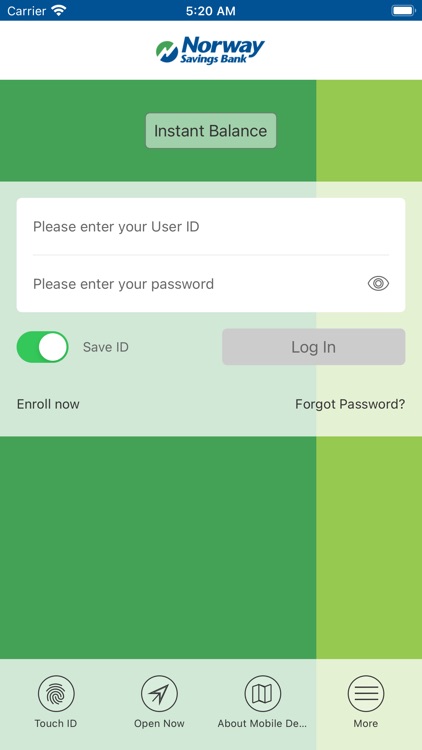 Norway Savings Mobile App