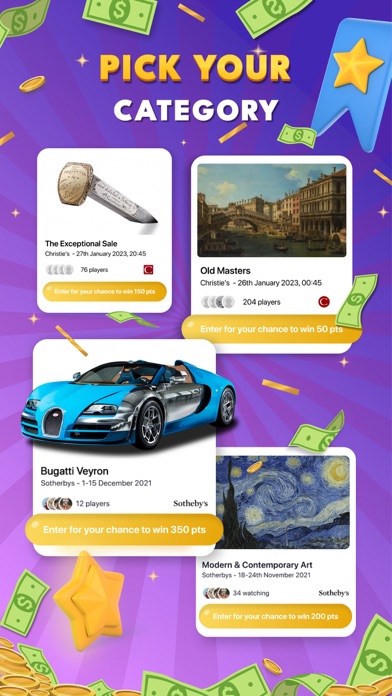 ArtBet - Play and Win Prizes Screenshot