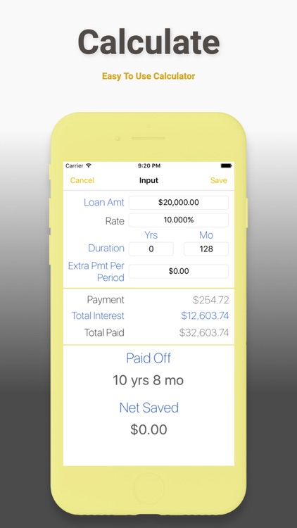 Student Debt & Loan Calculator screenshot-3