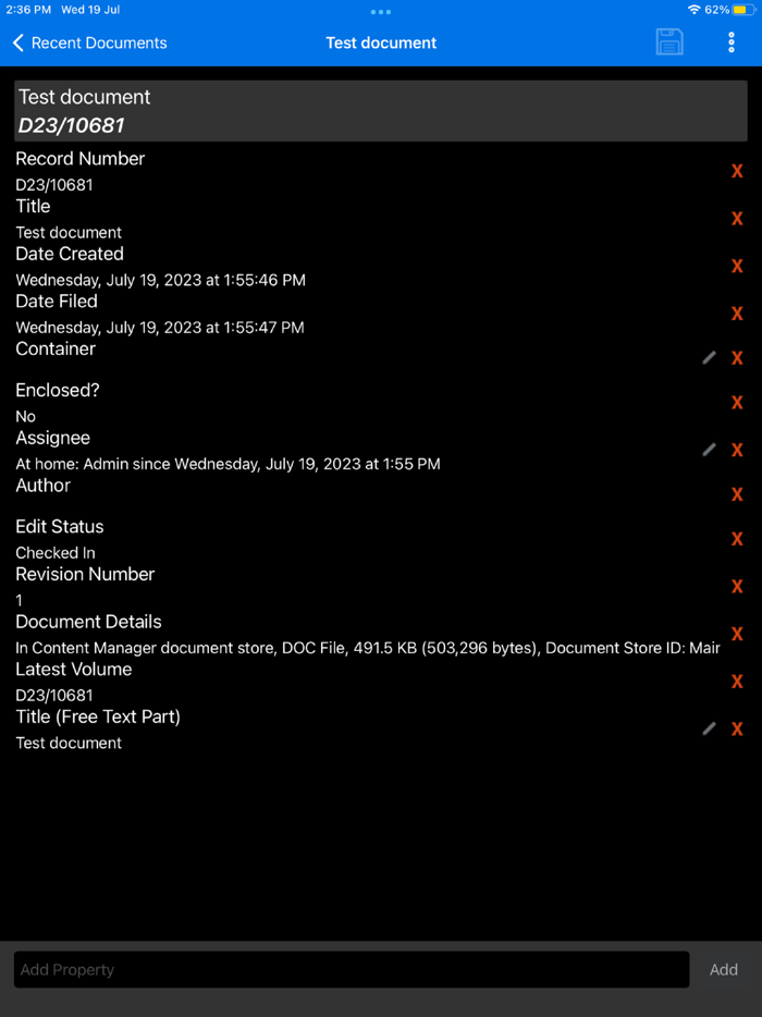Micro Focus Content Manager
