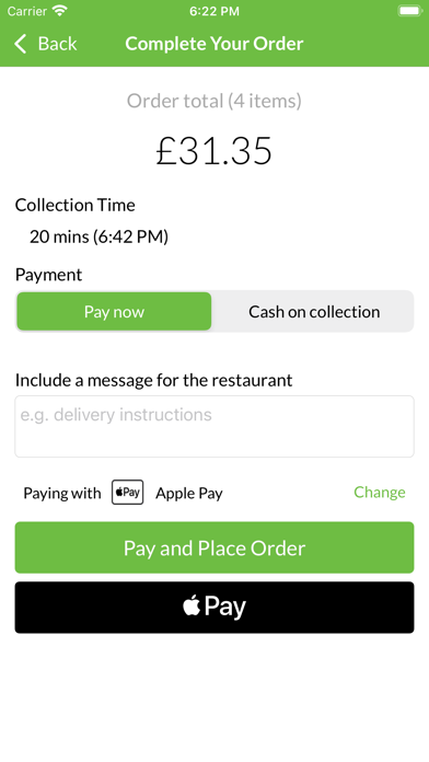 Bua Thai Restaurant Screenshot