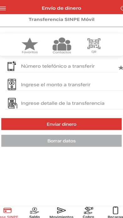 Davivienda SINPE Móvil Línea Screenshot