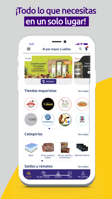 Mayoristas Screenshot