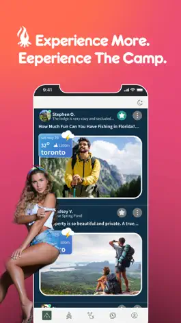 Game screenshot Fire - Chat, Share, Video Camp mod apk