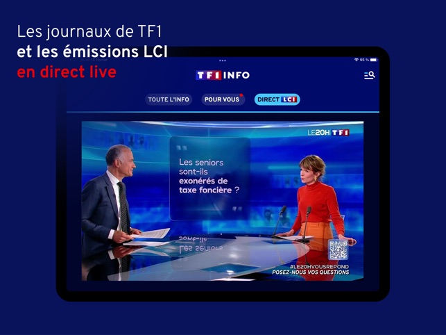 TF1 INFO - LCI : Actualités dans l'App Store
