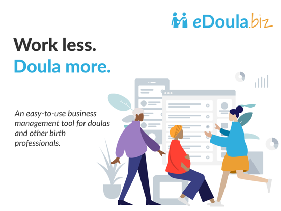 eDoula.biz iPad screenshot 1 - Business app