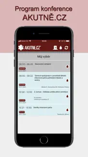 program konference akutnĚ.cz iphone screenshot 4
