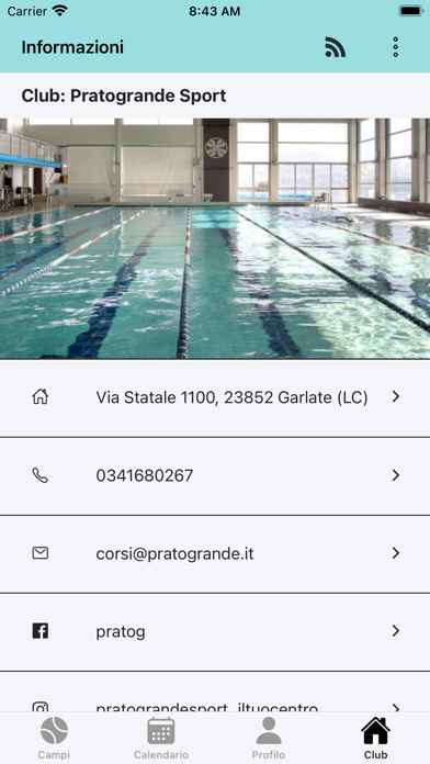 Pratogrande Sport Screenshot