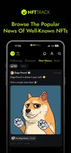 NFTTrack - new screen widgets screenshot #4 for iPhone