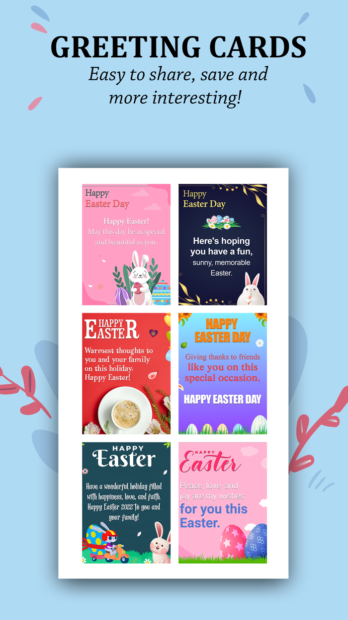 Easter Greeting Card Wallpaper