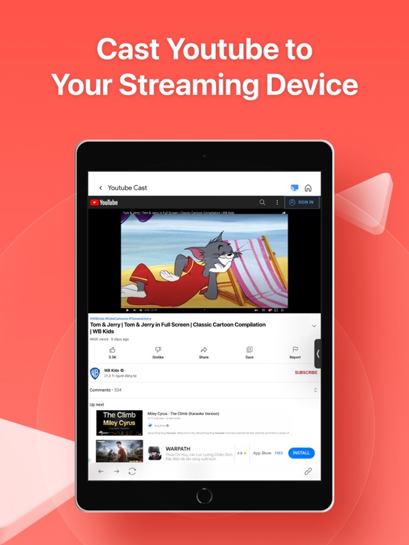 Screenshot #6 pour ChromeTV: Cast & Top Channels