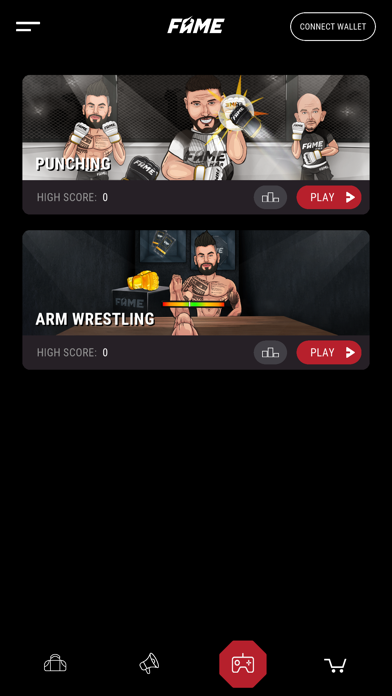 FAME MMA APP Screenshot