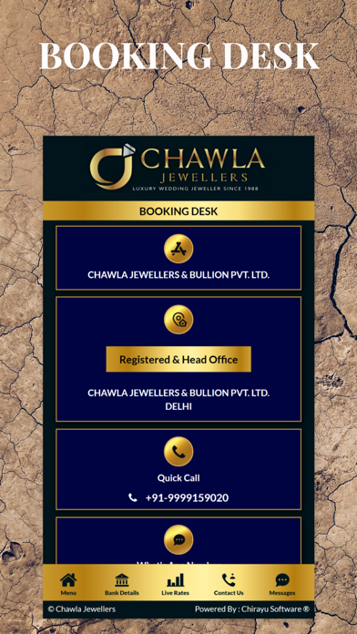 Chawla Jewellers Screenshot