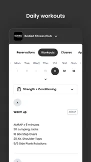 bodied fitness club iphone screenshot 4