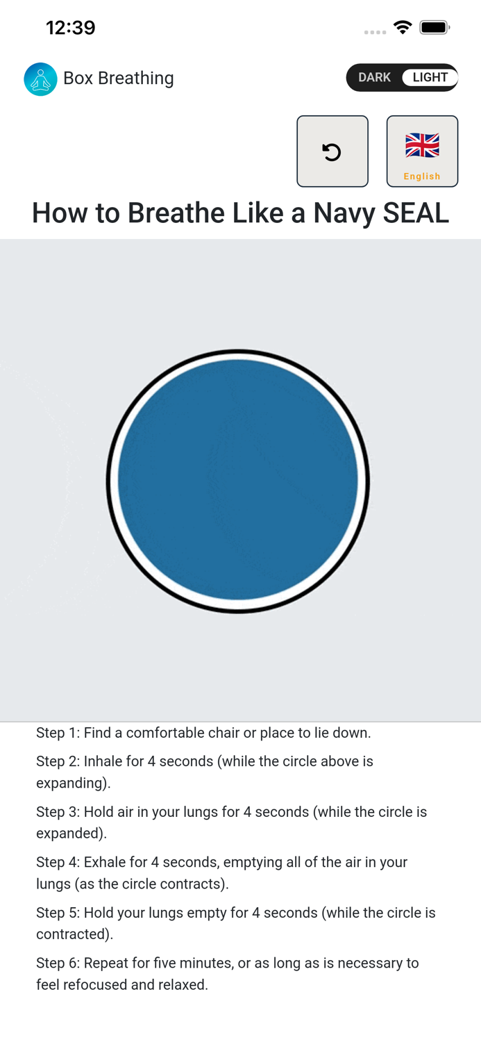 Box Breathing Offline