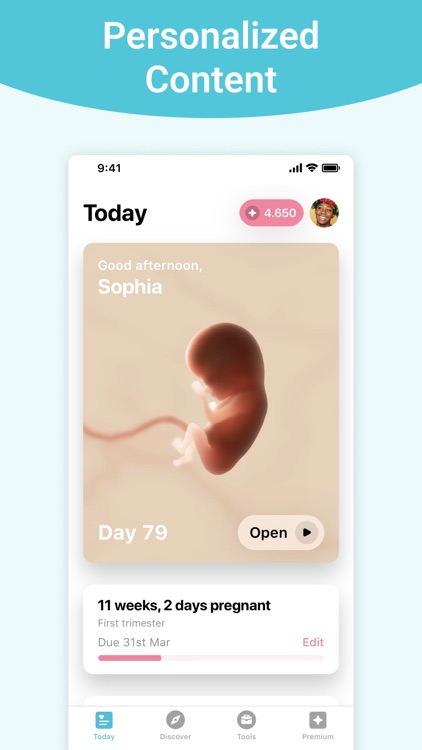 Pregnancy + | Tracker App screenshot-0