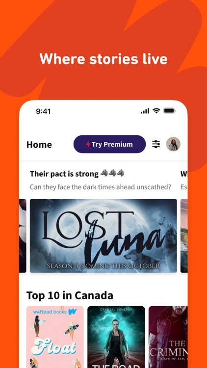 Wattpad - Read & Write Stories screenshot-0