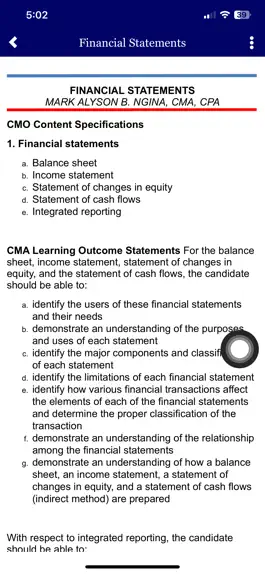 Game screenshot CMA Reviewer hack