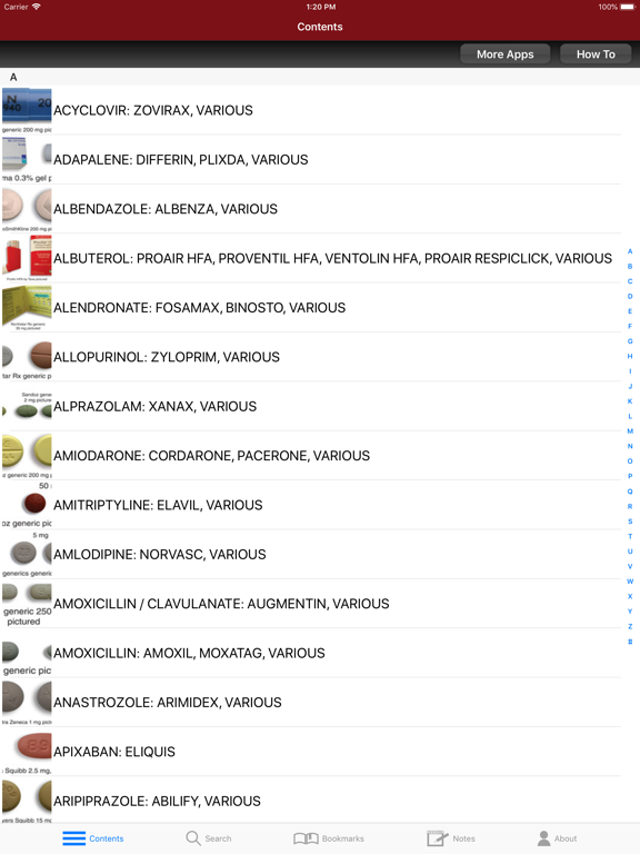 Screenshot #5 pour Top 300 Pharmacy Drug Cards 22
