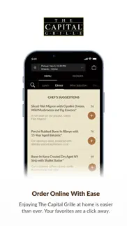 the capital grille concierge iphone screenshot 4