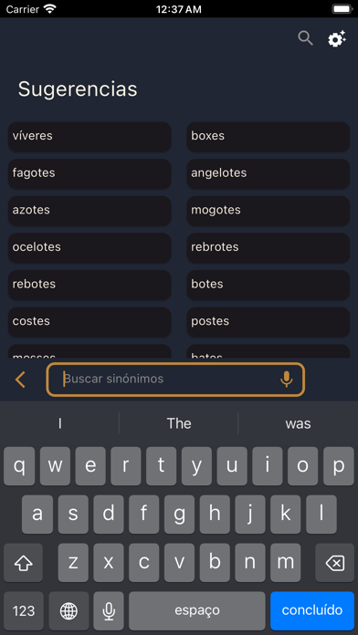 Sinonimos ES Screenshot
