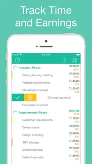 chrono plus – time tracker iphone screenshot 1