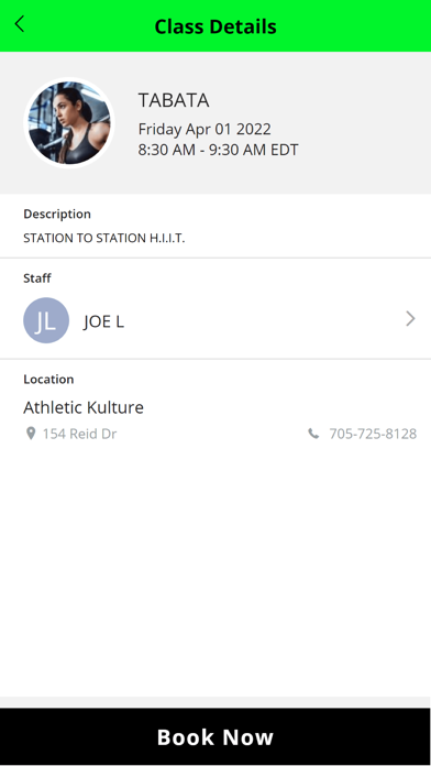 Athletic Kulture Screenshot