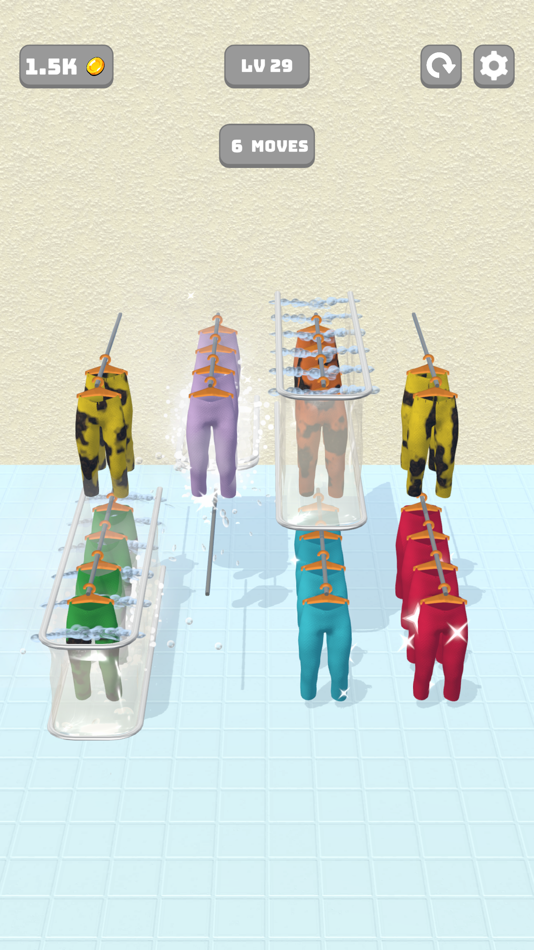 #6. Washing Sort (iOS) 由: Mehmet Ozdemir
