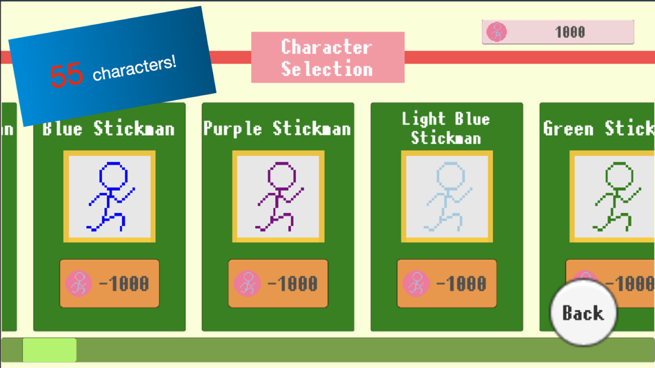 #2. Run! Stickman (iOS) 由: hiroshi tojiko