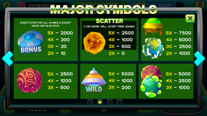Alien Planet Casino Screenshot