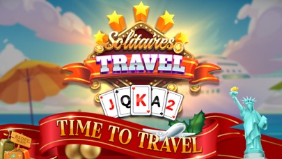Solitaire TriPeaks Travel. Screenshot