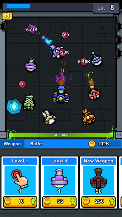 Gun War Balls Screenshot