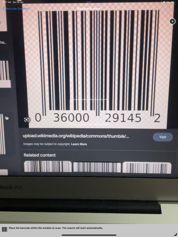 Screenshot #6 pour Barcode Reader and Scanner PRO