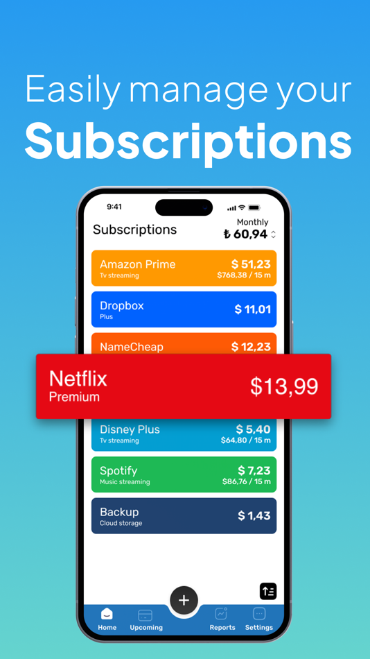 #1. Subscription Manager: Param (iOS) 来自: Webron Software LTD