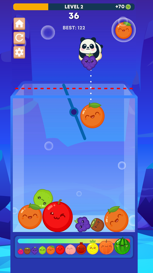 #4. Watermelon Game: Panda Merge (iOS) 由: Pandorio LTD