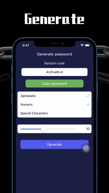 密码本-密码管理