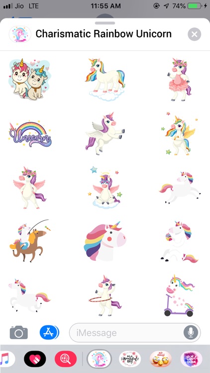 Charismatic Rainbow Unicorn