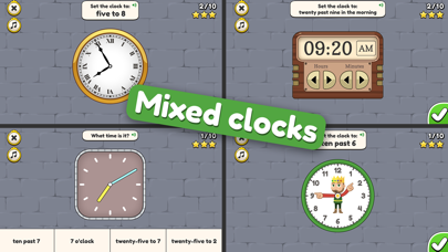 King of Math: Telling Time Screenshot