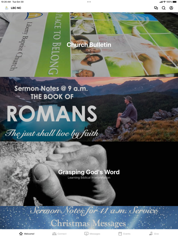 Screenshot #4 pour Liberty Baptist Church NC