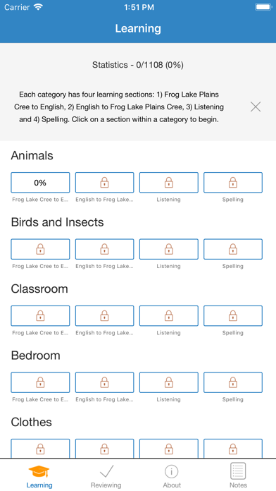 Frog Lake Vocab Builder Screenshot
