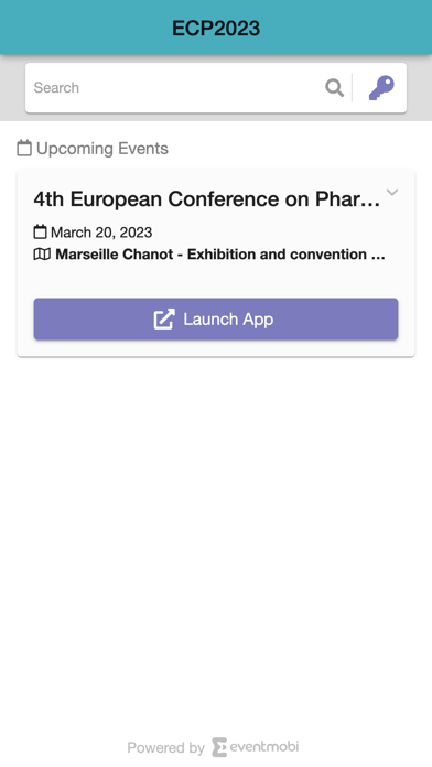 Screenshot 1 of ECP2023 App