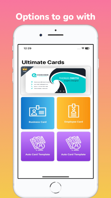 Screenshot #1 pour Employee ID Card Maker