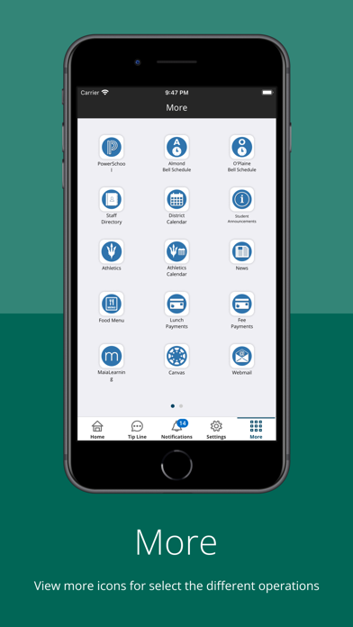Warren Township High School Screenshot