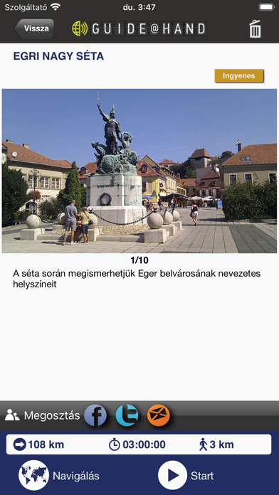 Eger GUIDE@HAND Screenshot