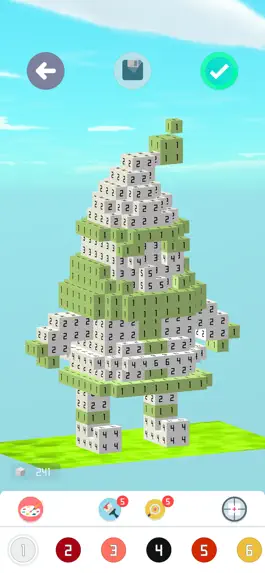Game screenshot Voxel Paint 3D coloring hack