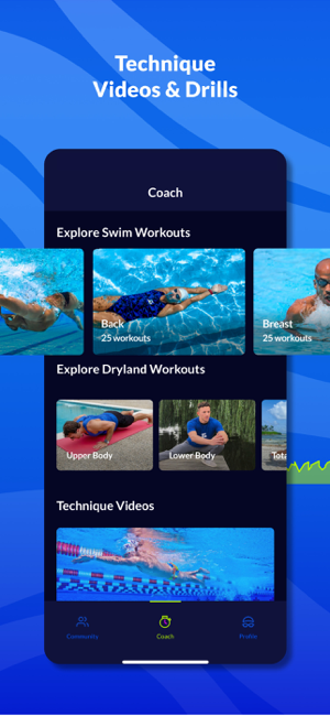 ‎MySwimPro: #1 Swim Workout App Capture d'écran