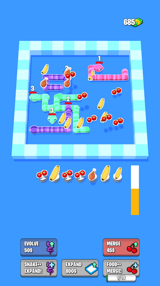 #6. Snake Clicker 3D (iOS) 由: TINKERBOX YAZILIM SANAYI VE TICARET LIMITED SIRKETI